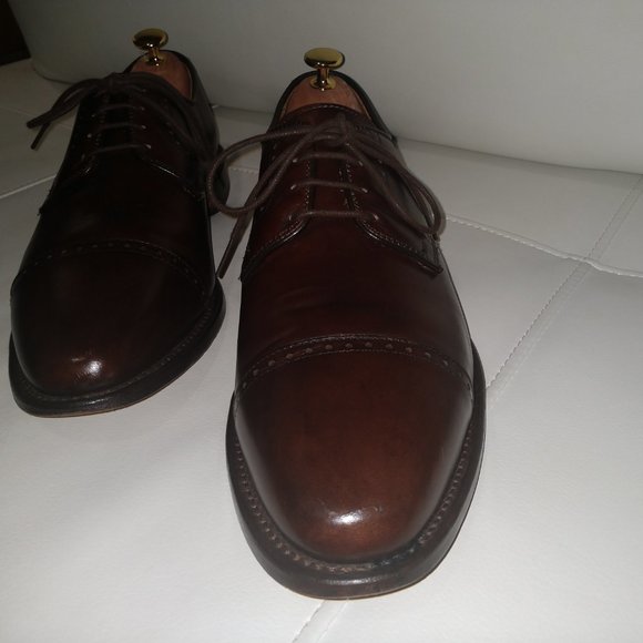 Allen Edmonds brown captoe derby Men\'s 12B main image 8